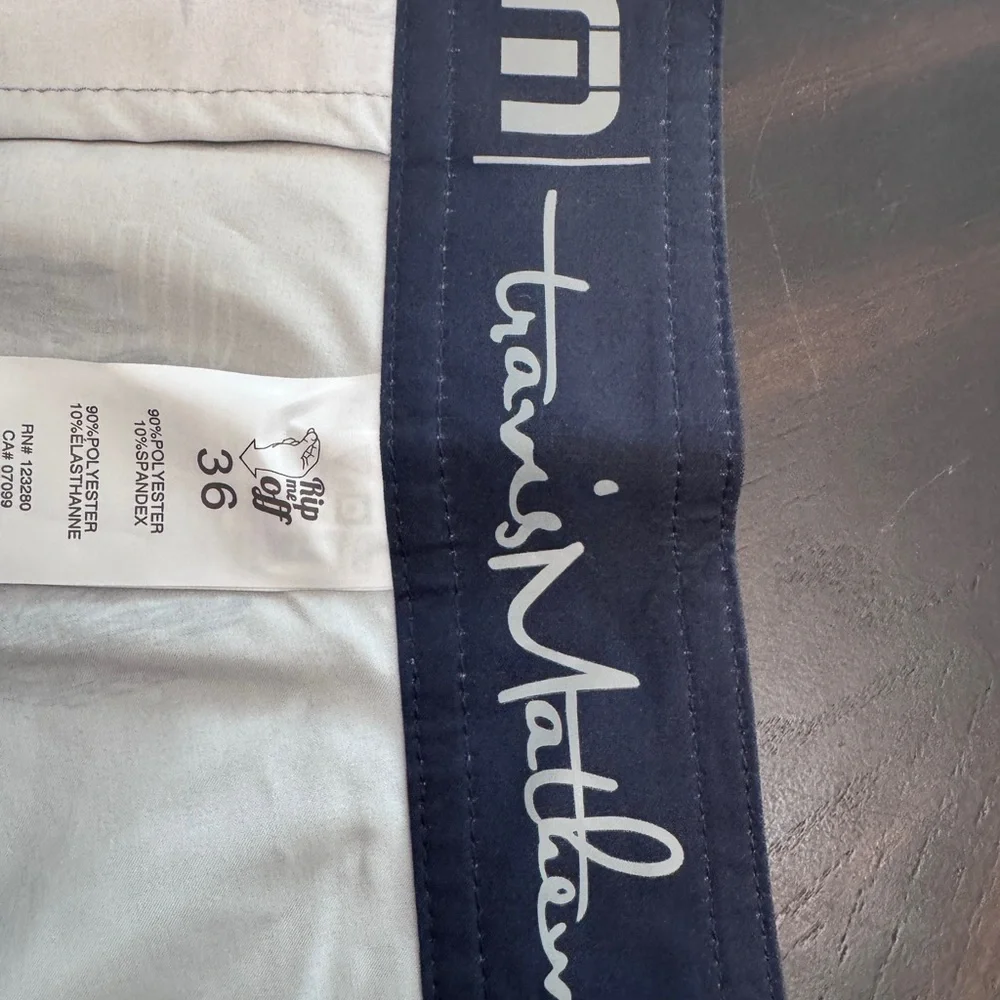 Travis Matthew Men's Swim Shorts in Gray with Cactus Print size 36 nwt